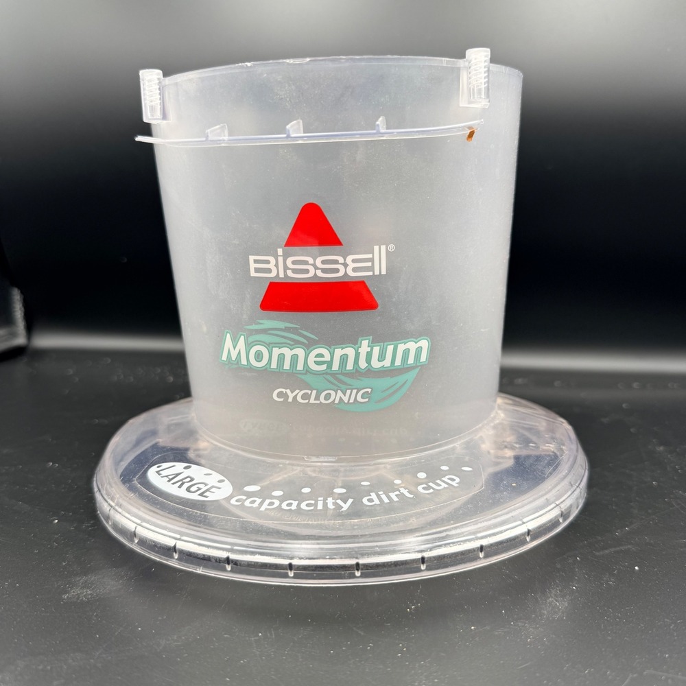 Bissell Momentum Cyclonic Large Capacity Dirt Cup Canister Lid DA31-01059 Clear